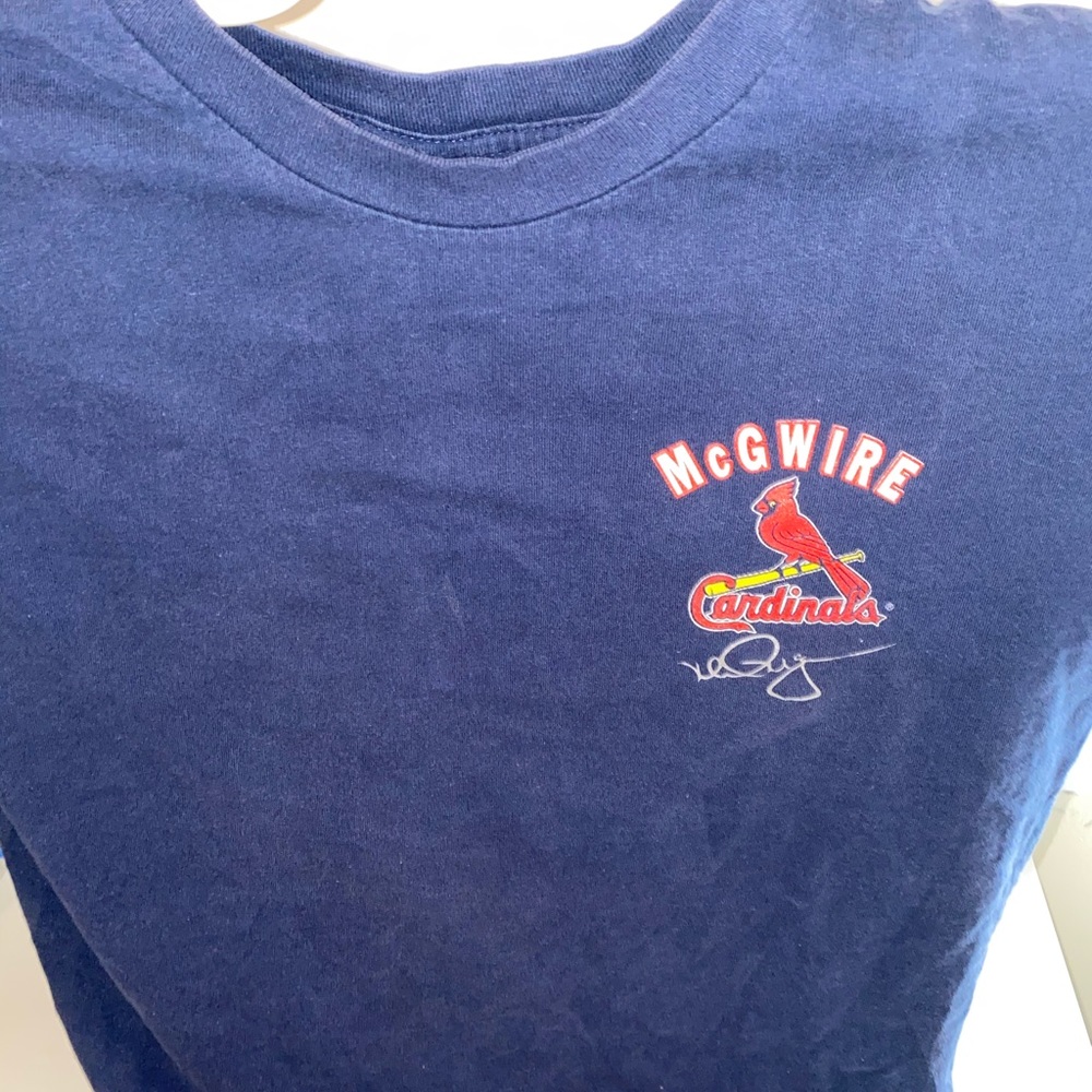 Mark McGwire St. Louis Cardinals Signature T-Shirt